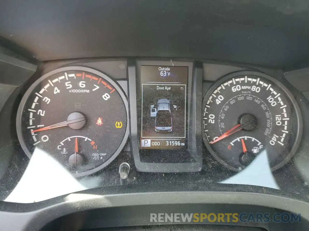 9 fotografías del automóvil dañado 3TYRX5GN9NT062426 TOYOTA TACOMA 2022