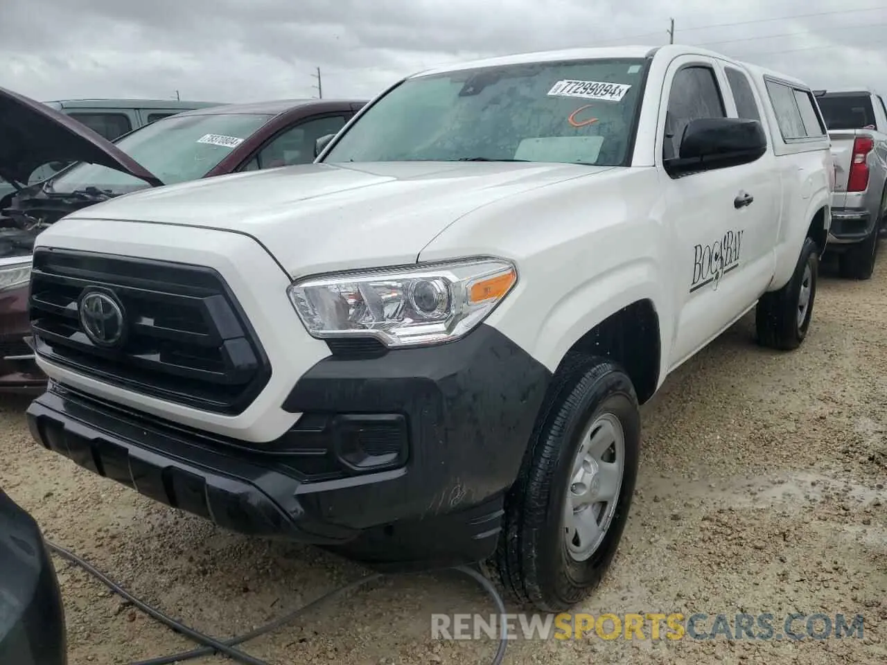 1 fotografías del automóvil dañado 3TYRX5GN9NT065777 TOYOTA TACOMA 2022
