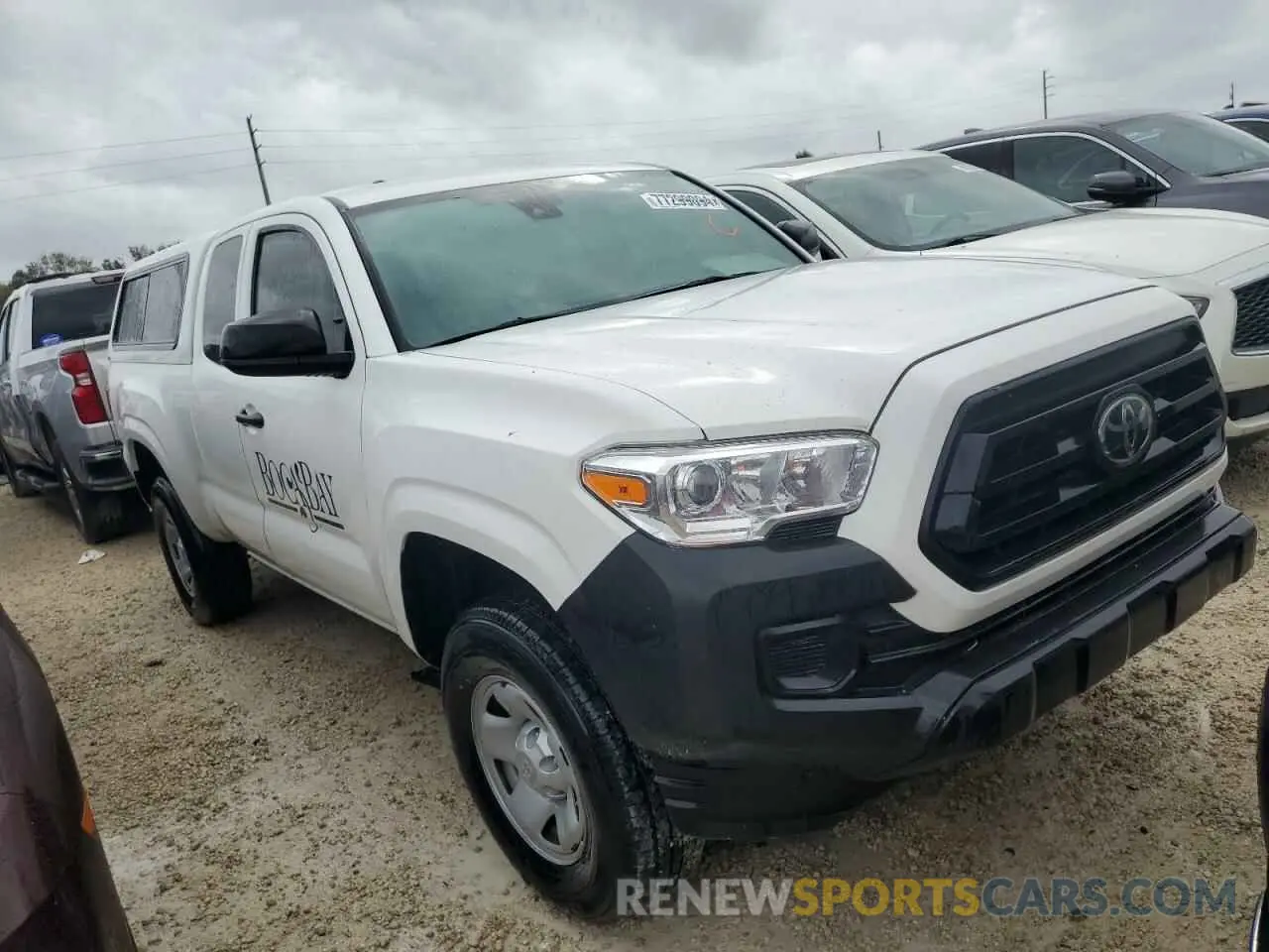 4 fotografías del automóvil dañado 3TYRX5GN9NT065777 TOYOTA TACOMA 2022