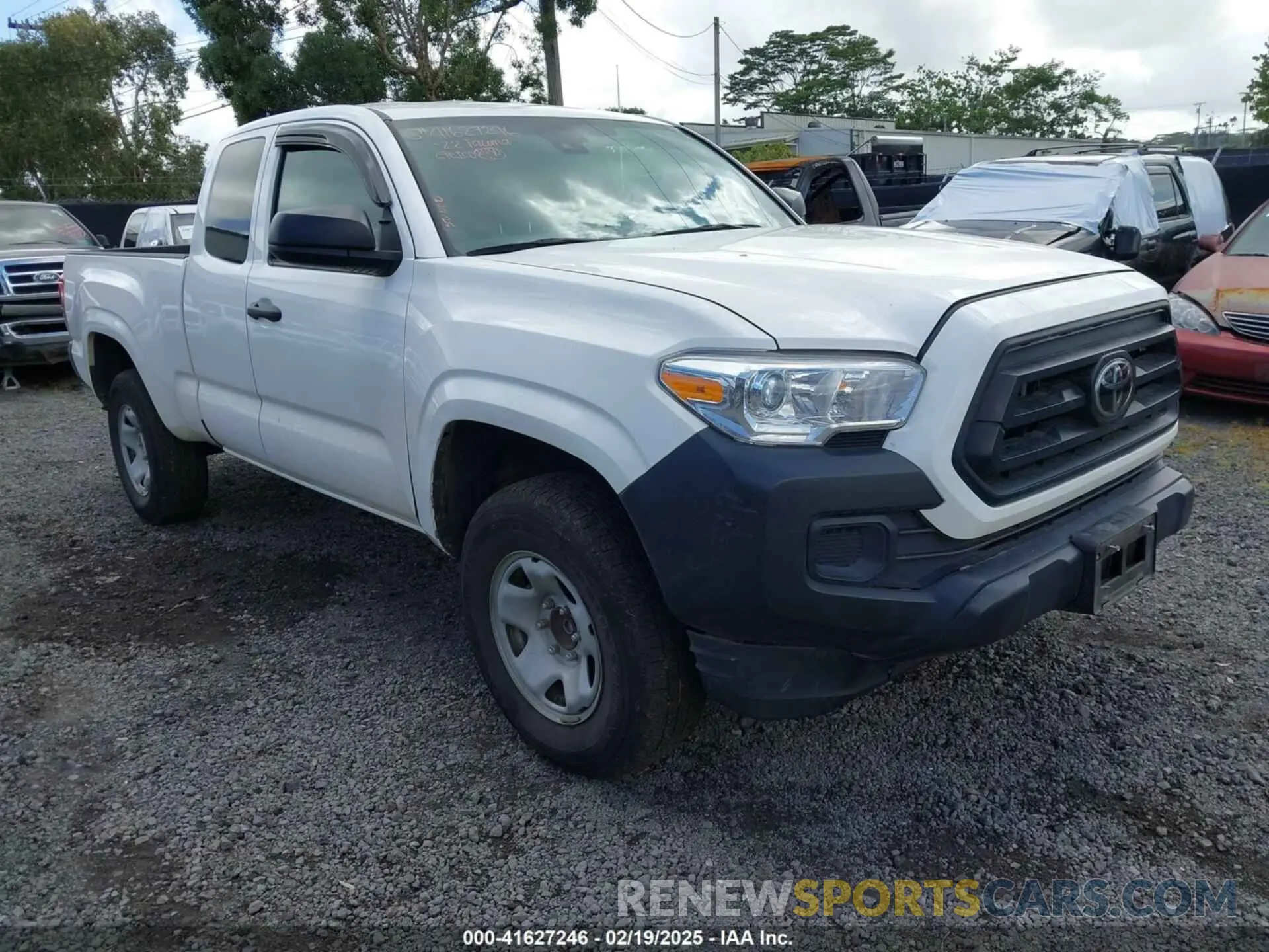 1 fotografías del automóvil dañado 3TYRX5GNXNT040452 TOYOTA TACOMA 2022