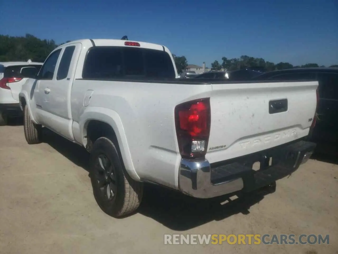 3 fotografías del automóvil dañado 3TYRZ5CN2NT021006 TOYOTA TACOMA 2022