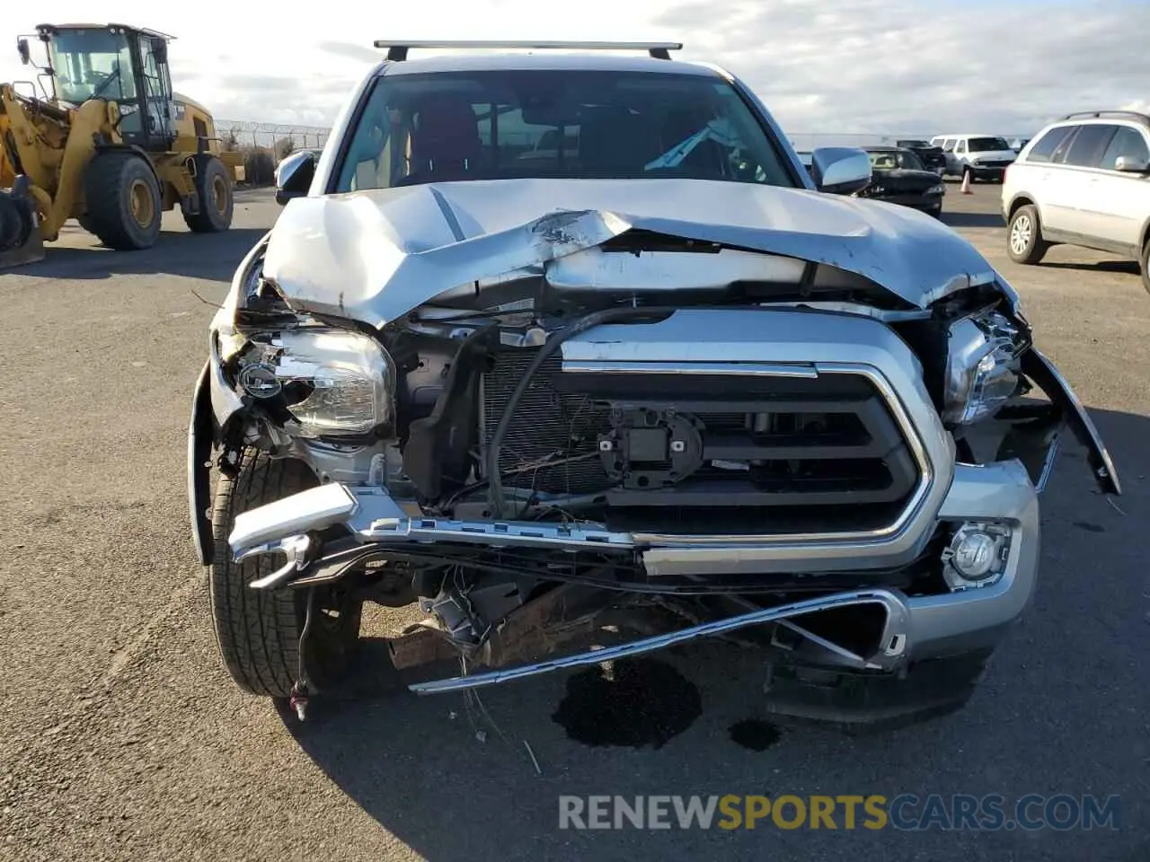 5 fotografías del automóvil dañado 3TYRZ5CN3NT017224 TOYOTA TACOMA 2022