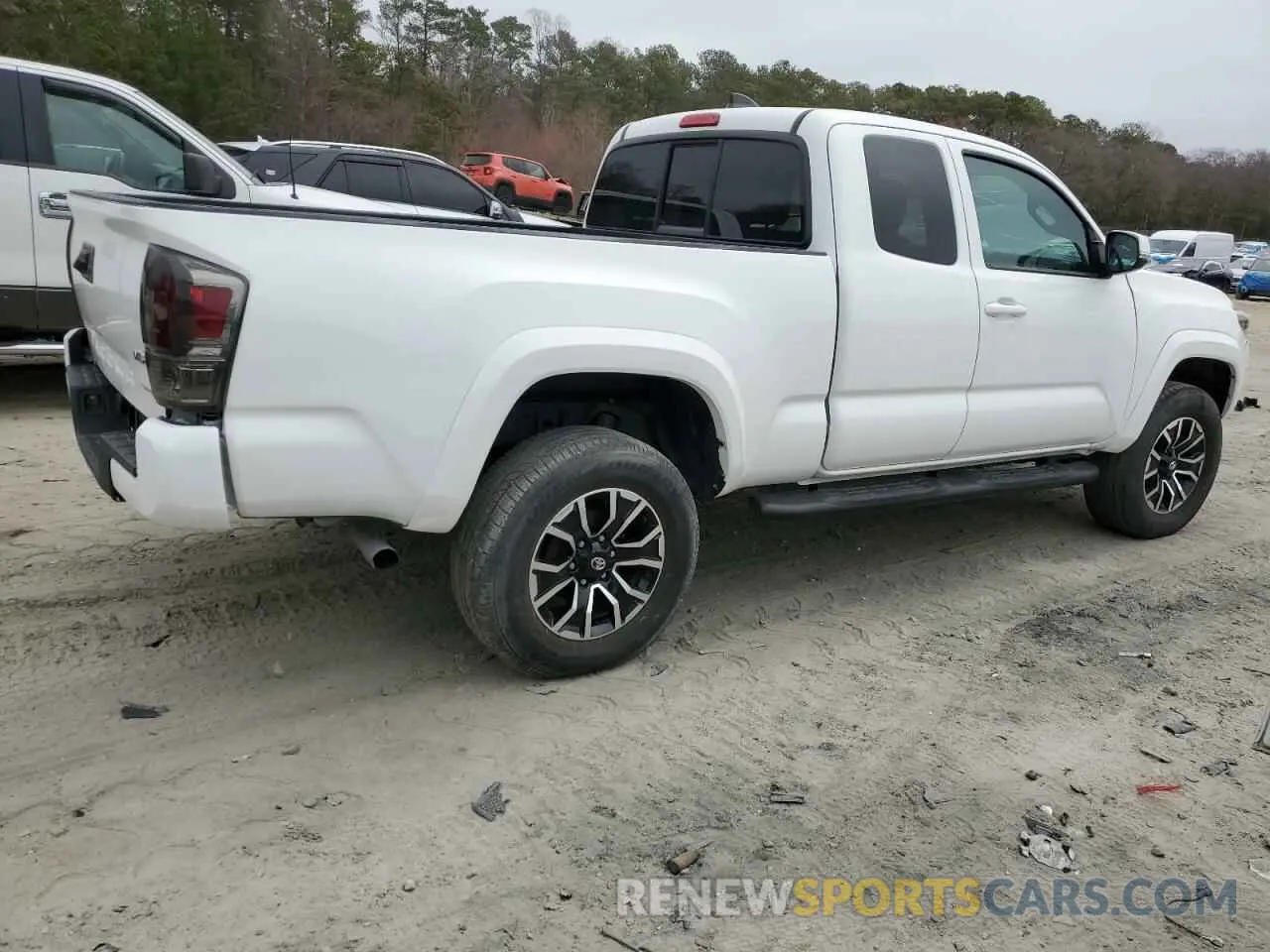 3 fotografías del automóvil dañado 3TYRZ5CN3NT018602 TOYOTA TACOMA 2022