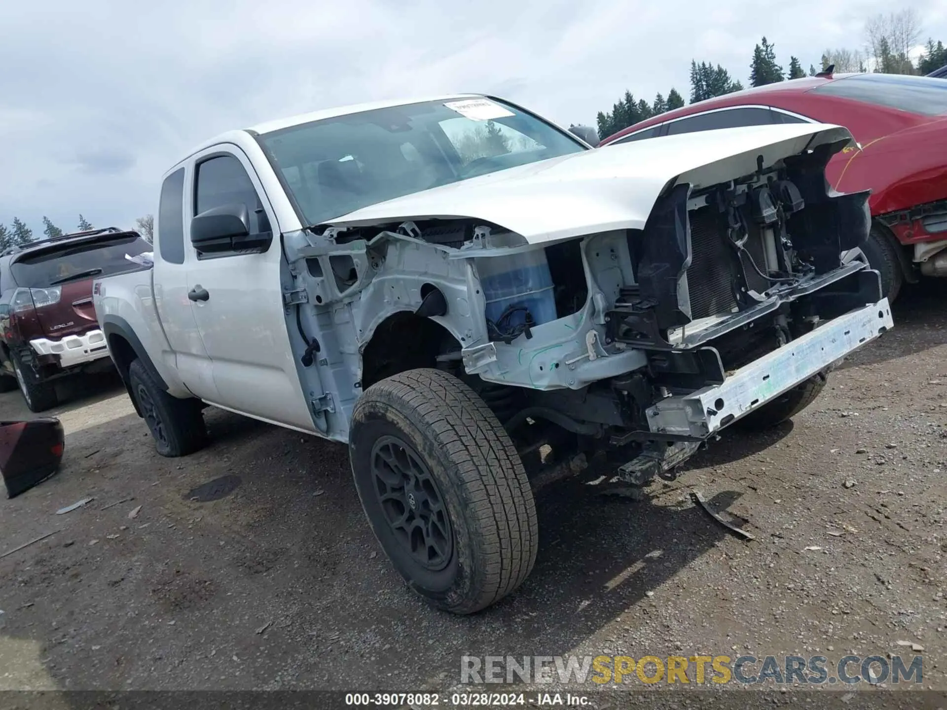 1 fotografías del automóvil dañado 3TYRZ5CN6NT016293 TOYOTA TACOMA 2022