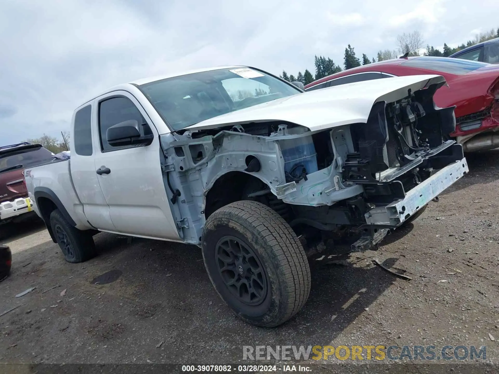 14 fotografías del automóvil dañado 3TYRZ5CN6NT016293 TOYOTA TACOMA 2022