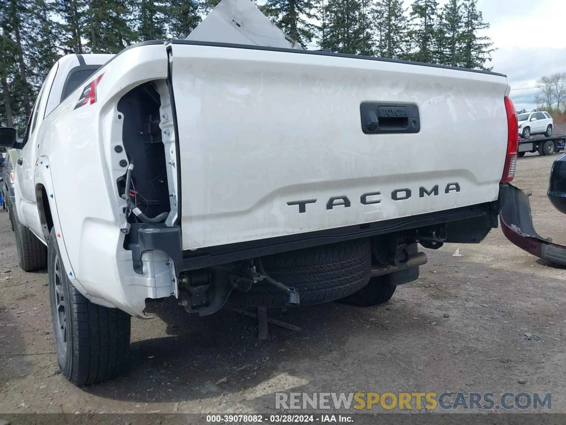 18 fotografías del automóvil dañado 3TYRZ5CN6NT016293 TOYOTA TACOMA 2022
