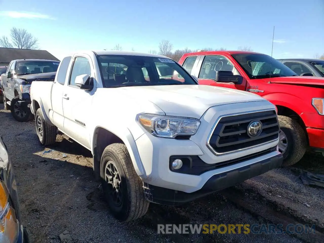 1 fotografías del automóvil dañado 3TYRZ5CN9NT021049 TOYOTA TACOMA 2022