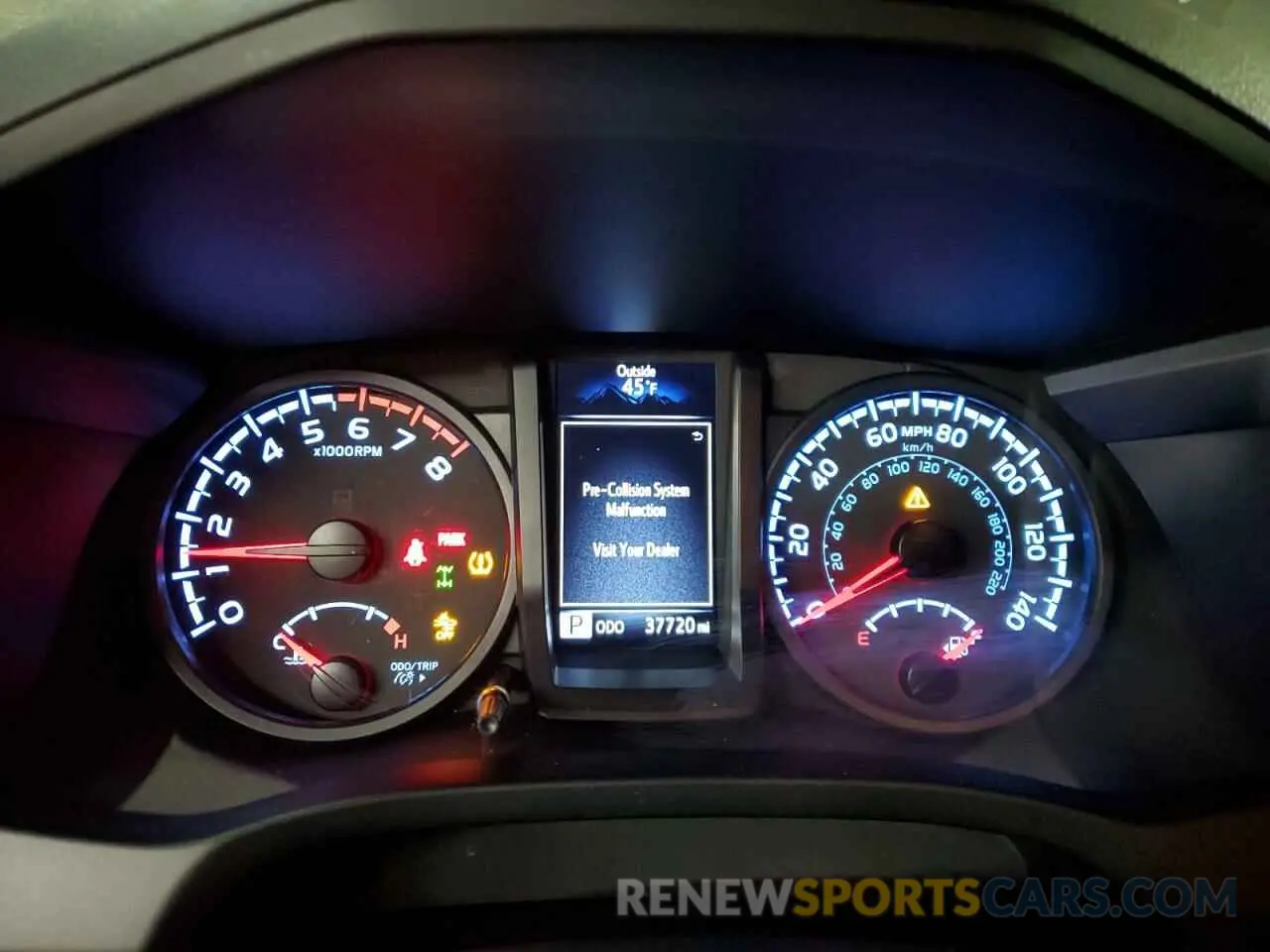 9 fotografías del automóvil dañado 3TYSX5EN0NT013216 TOYOTA TACOMA 2022