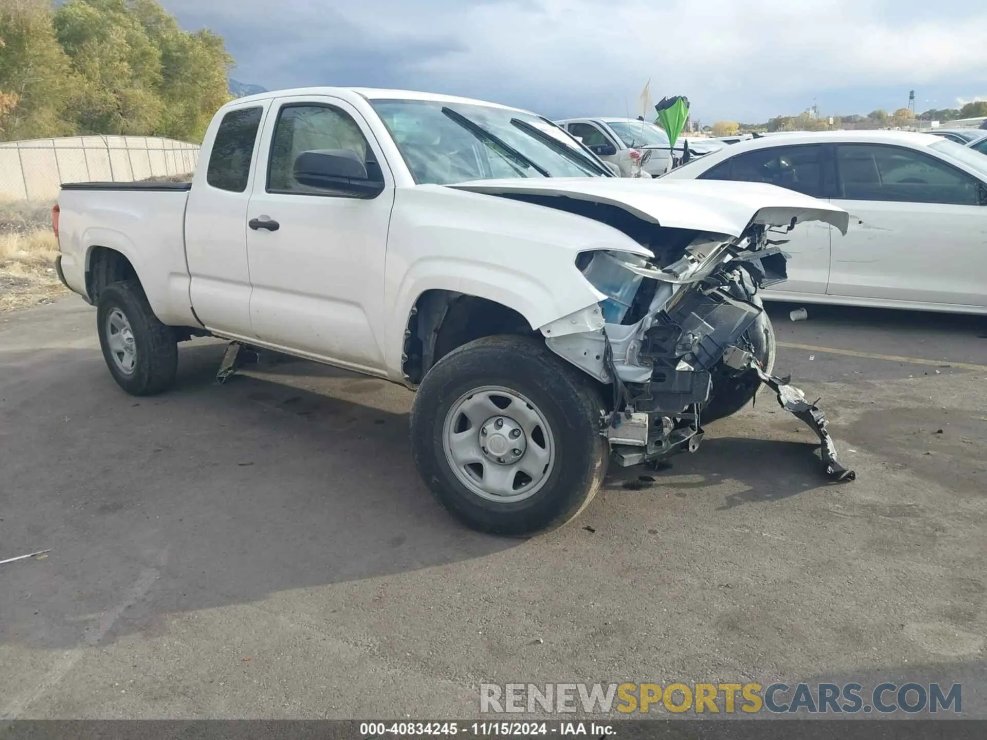 1 fotografías del automóvil dañado 3TYSX5EN2NT013881 TOYOTA TACOMA 2022
