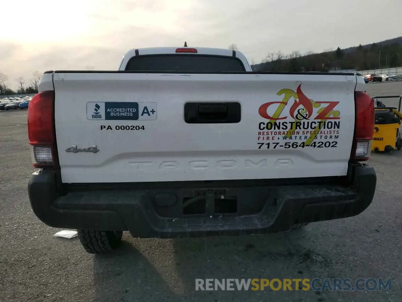 6 fotografías del automóvil dañado 3TYSX5EN4NT013476 TOYOTA TACOMA 2022