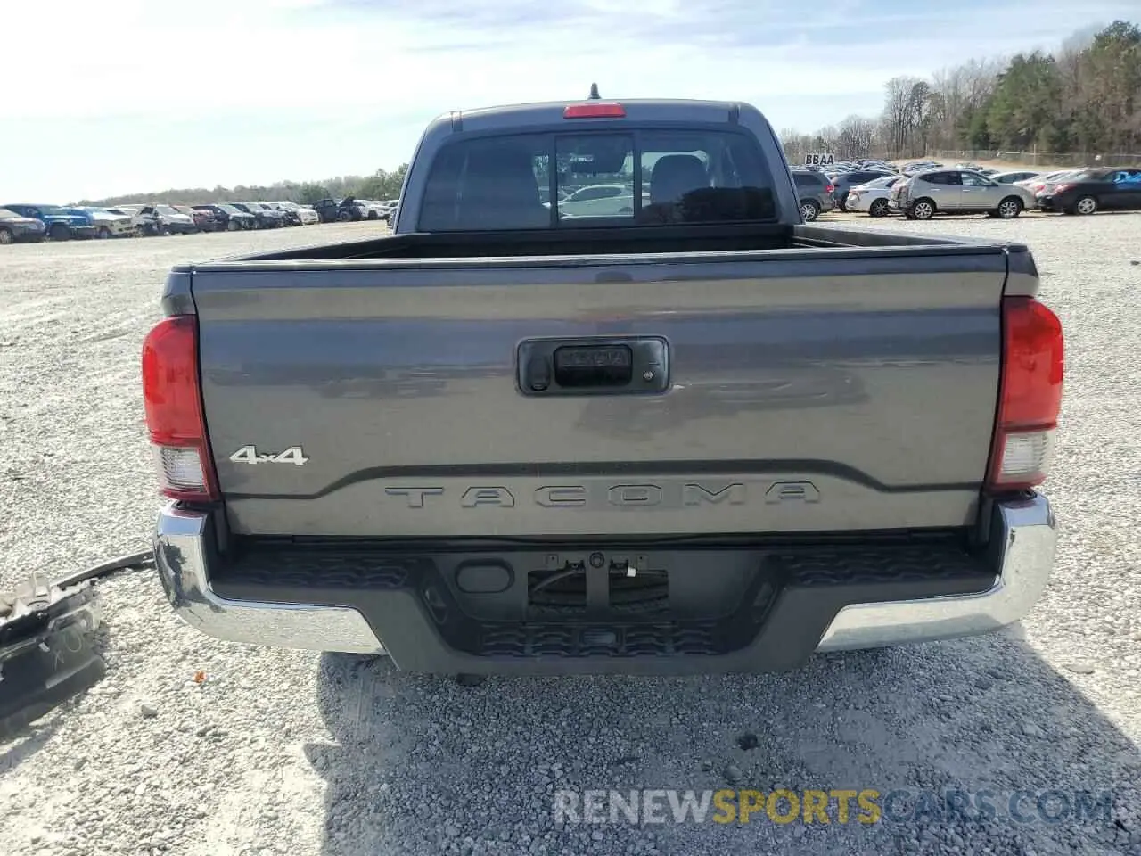 6 fotografías del automóvil dañado 3TYSX5EN4NT016636 TOYOTA TACOMA 2022