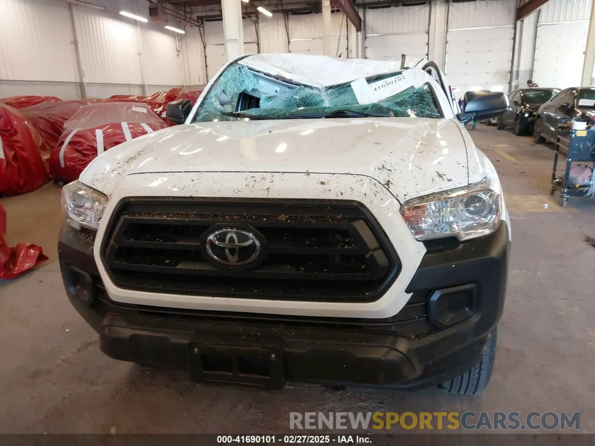 12 fotografías del automóvil dañado 3TYSX5EN5NT011641 TOYOTA TACOMA 2022