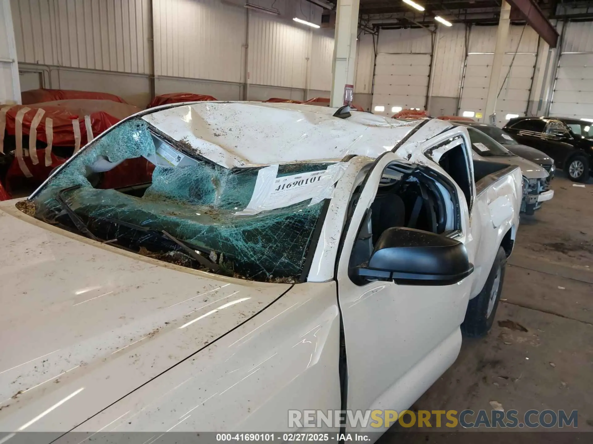 6 fotografías del automóvil dañado 3TYSX5EN5NT011641 TOYOTA TACOMA 2022