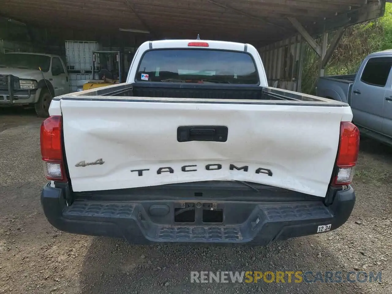 6 fotografías del automóvil dañado 3TYSX5EN6NT010529 TOYOTA TACOMA 2022