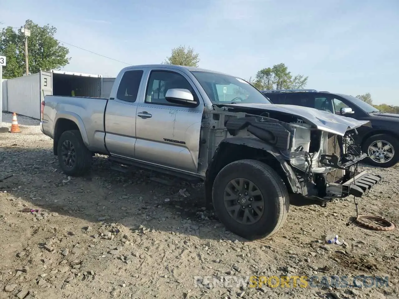 4 fotografías del automóvil dañado 3TYSX5EN7NT013357 TOYOTA TACOMA 2022