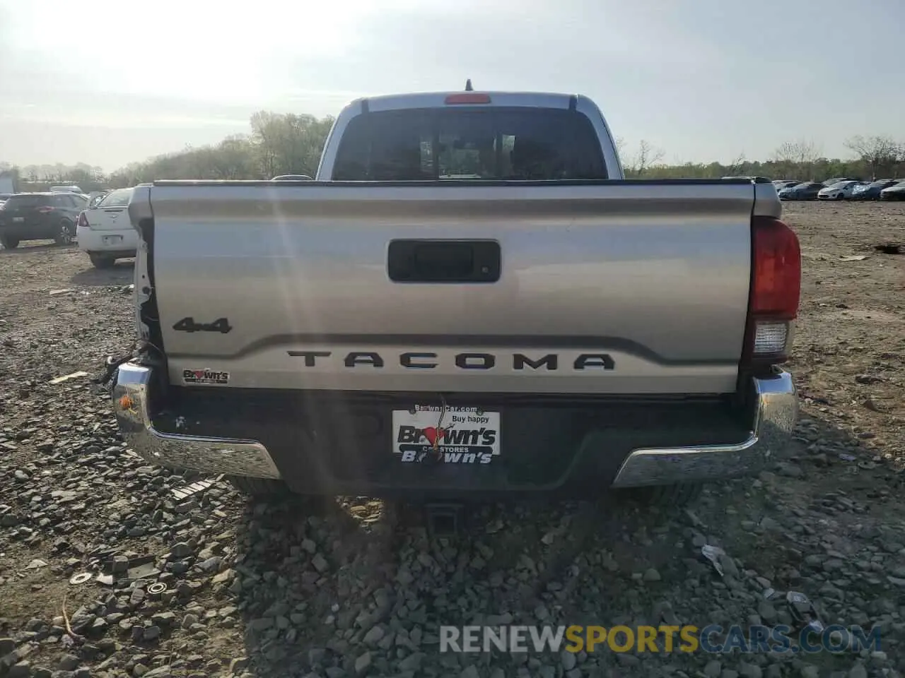 6 fotografías del automóvil dañado 3TYSX5EN7NT013357 TOYOTA TACOMA 2022