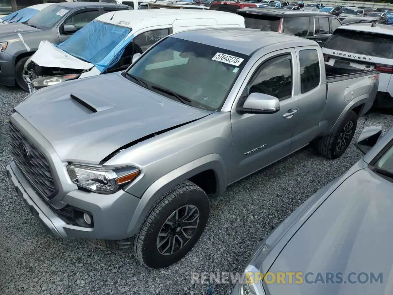 1 fotografías del automóvil dañado 3TYSZ5AN1NT097921 TOYOTA TACOMA 2022