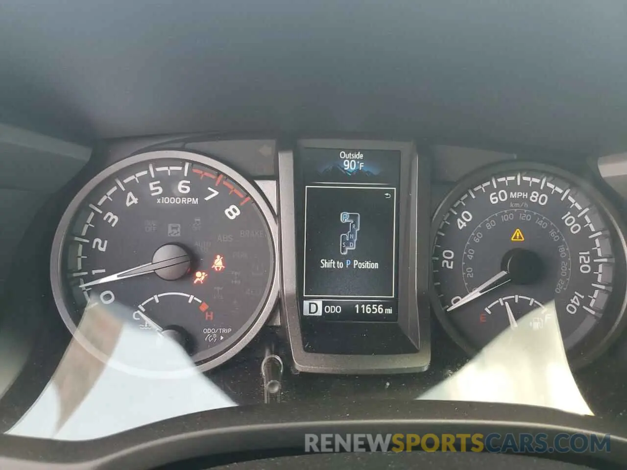 9 fotografías del automóvil dañado 3TYSZ5AN1NT097921 TOYOTA TACOMA 2022