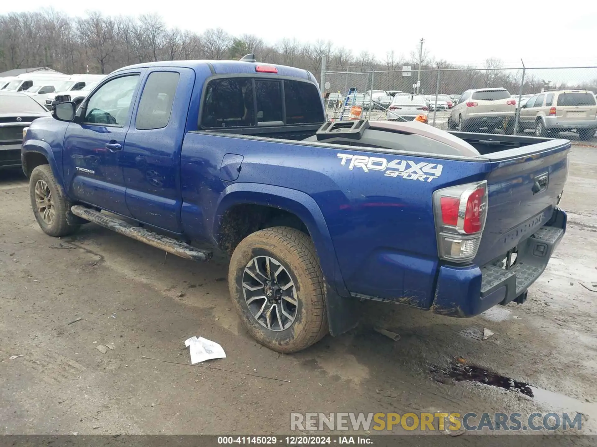 3 fotografías del automóvil dañado 3TYSZ5AN1NT098292 TOYOTA TACOMA 2022