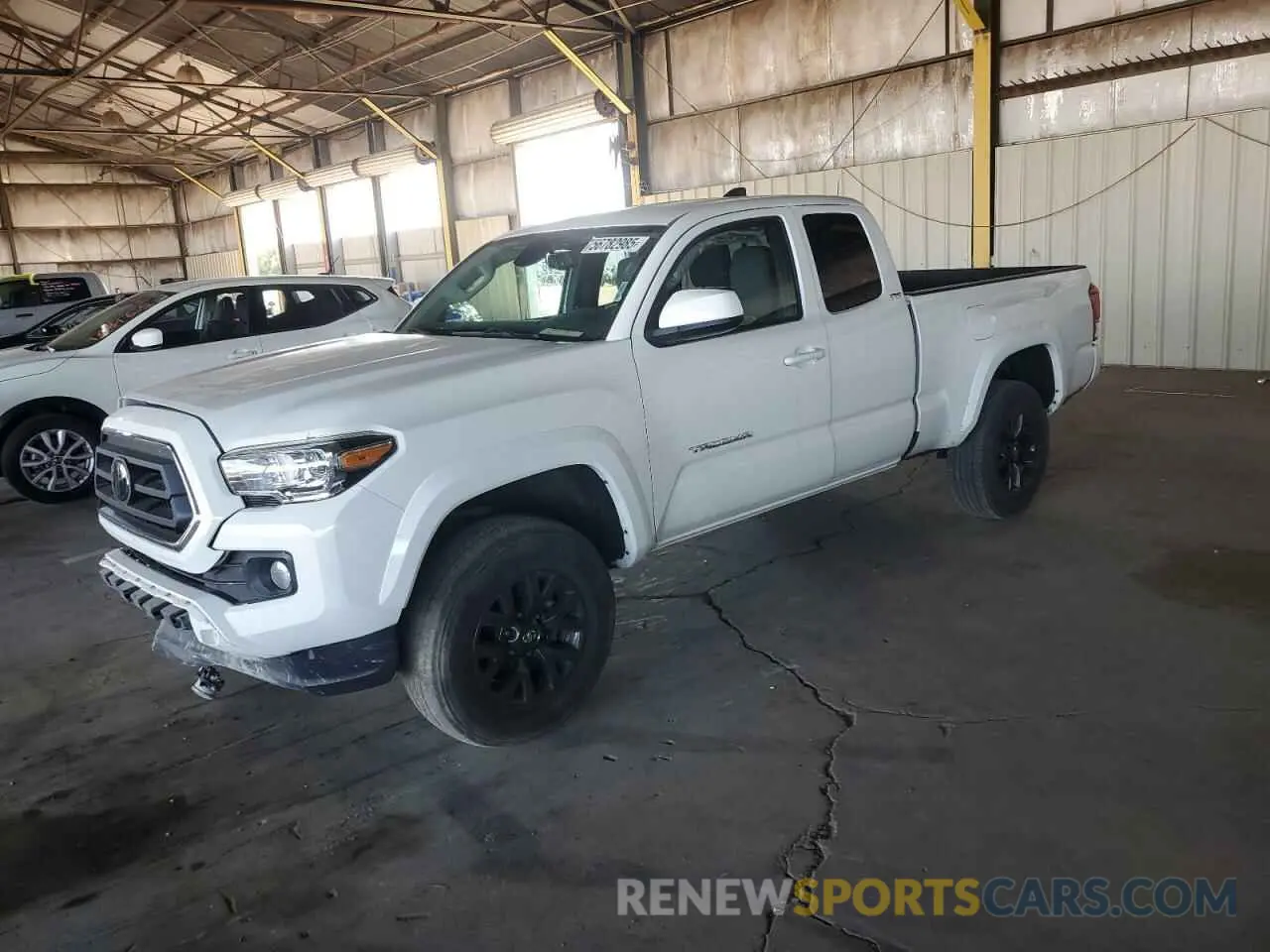 1 fotografías del automóvil dañado 3TYSZ5AN2NT074499 TOYOTA TACOMA 2022