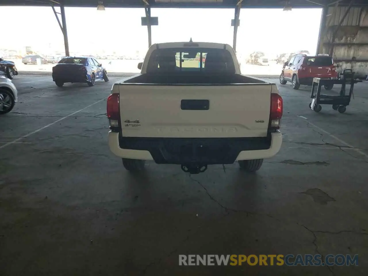 6 fotografías del automóvil dañado 3TYSZ5AN2NT074499 TOYOTA TACOMA 2022