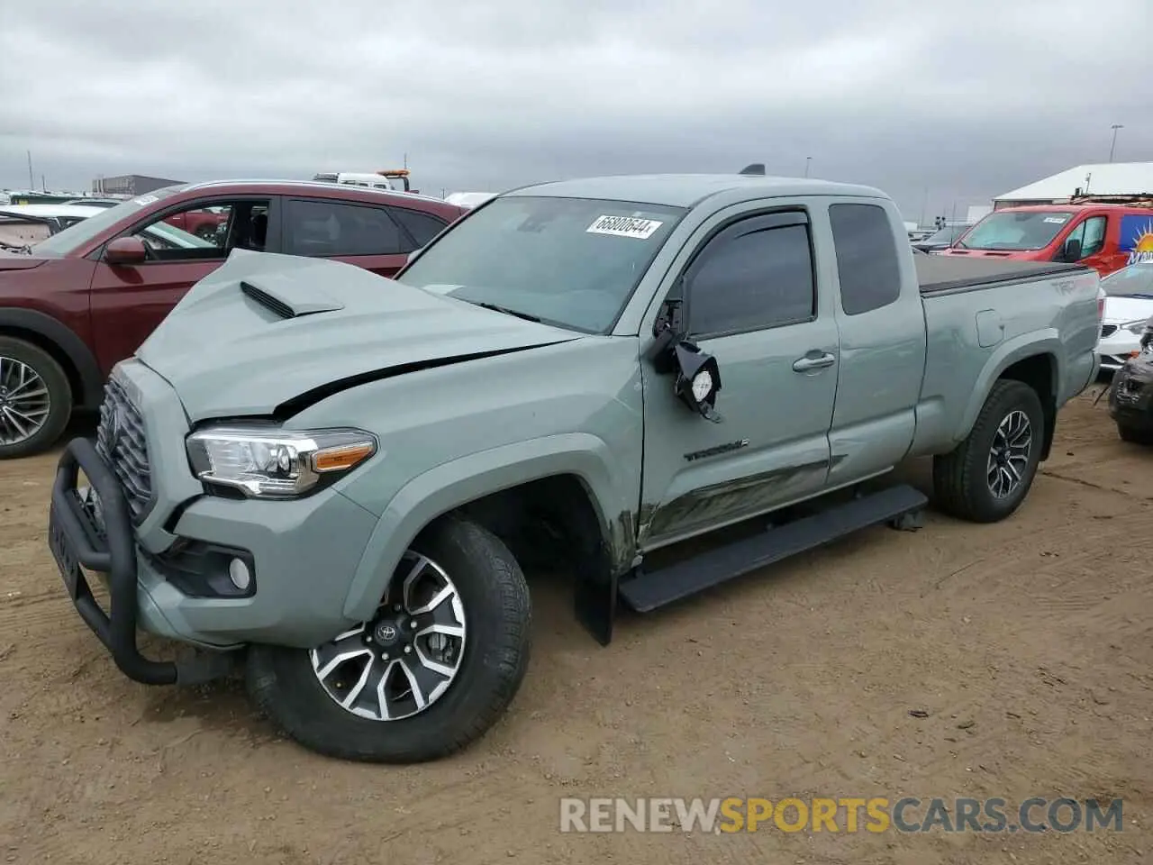 1 fotografías del automóvil dañado 3TYSZ5AN3NT057811 TOYOTA TACOMA 2022