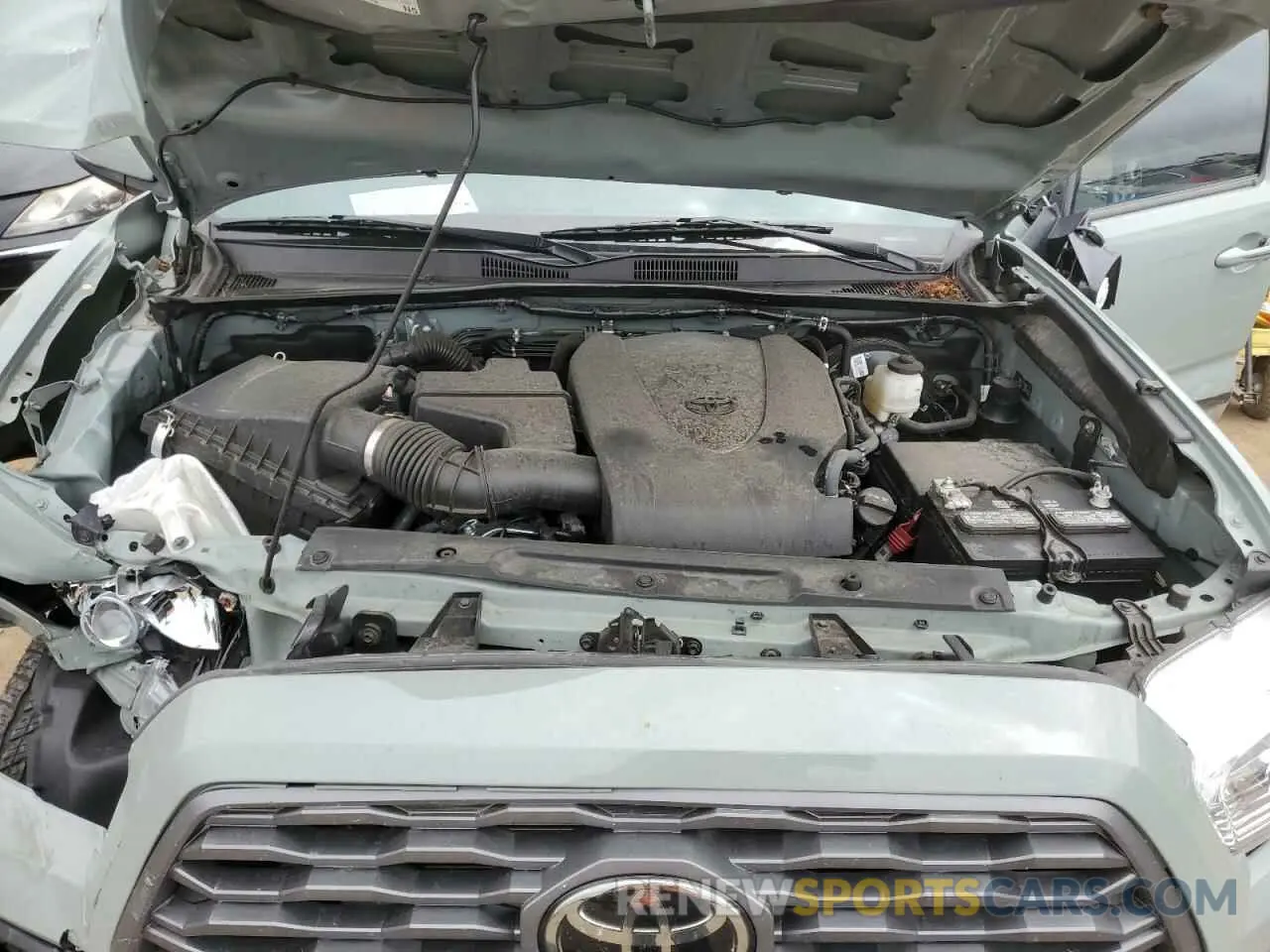 11 fotografías del automóvil dañado 3TYSZ5AN3NT057811 TOYOTA TACOMA 2022