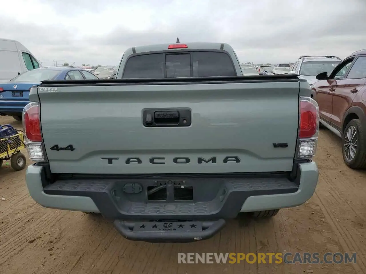 6 fotografías del automóvil dañado 3TYSZ5AN3NT057811 TOYOTA TACOMA 2022