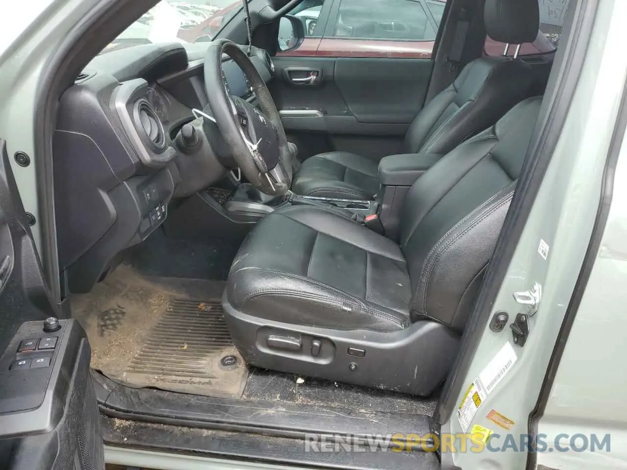 7 fotografías del automóvil dañado 3TYSZ5AN3NT057811 TOYOTA TACOMA 2022