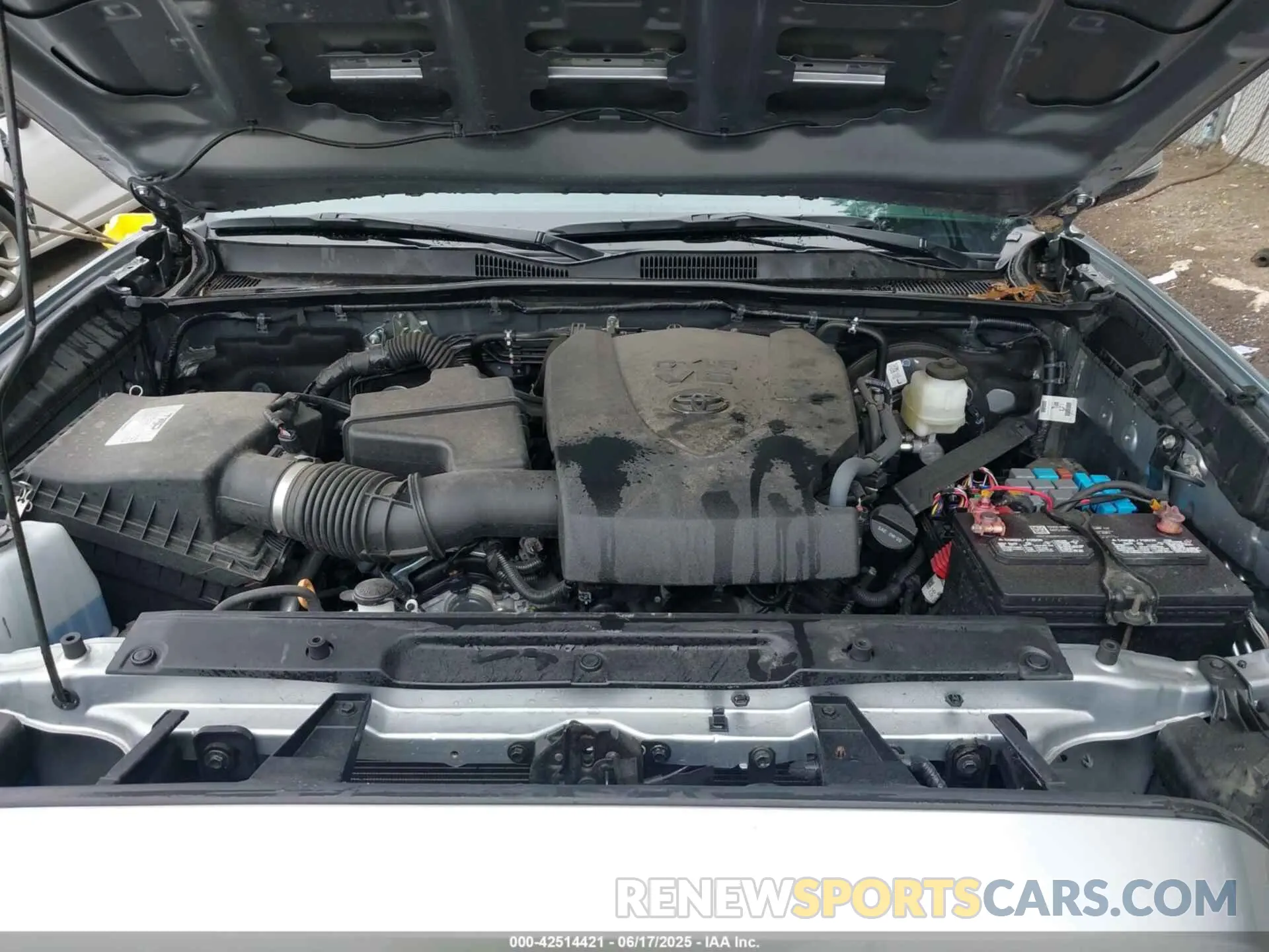 10 fotografías del automóvil dañado 3TYSZ5AN3NT067786 TOYOTA TACOMA 2022