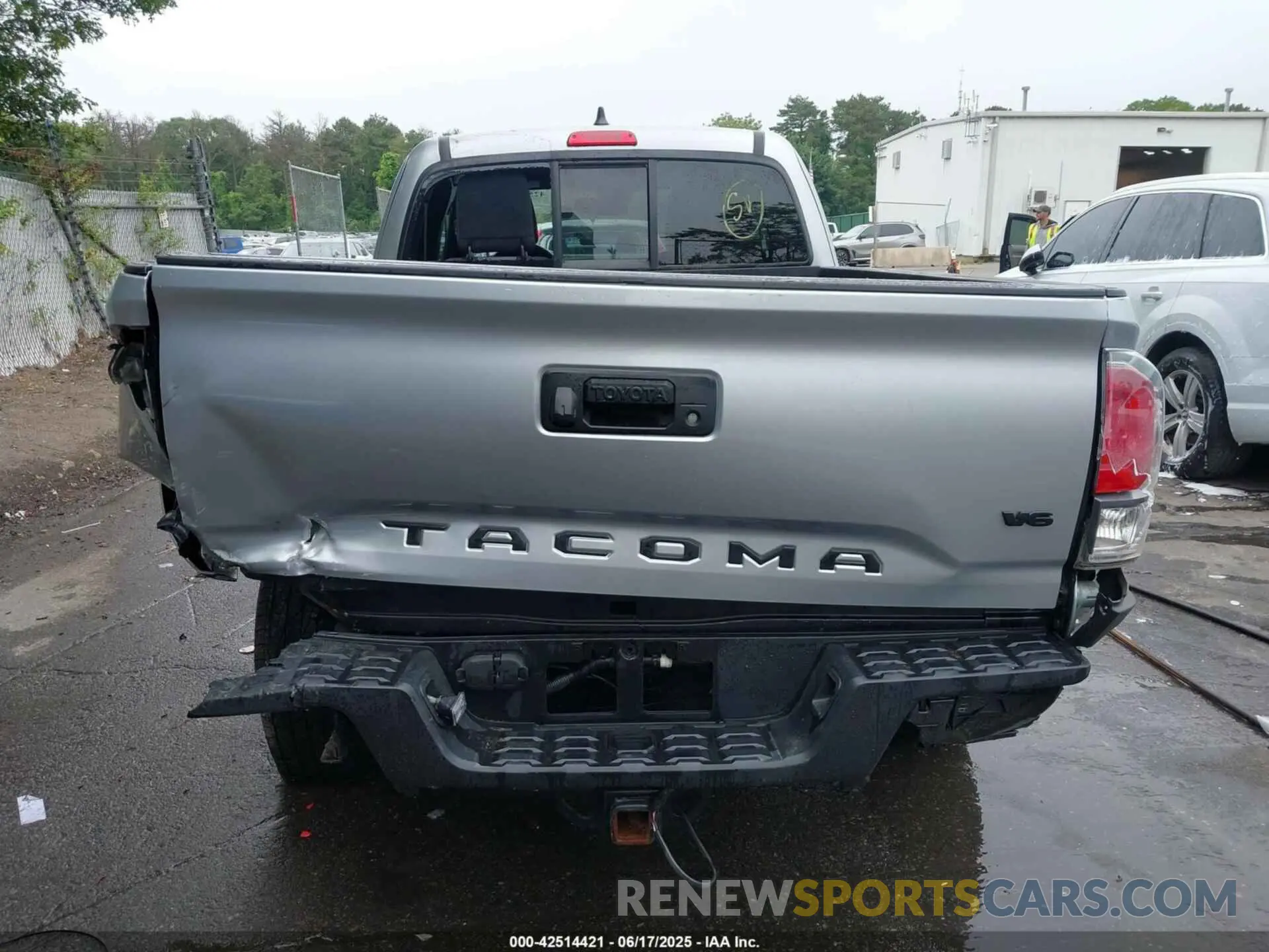 16 fotografías del automóvil dañado 3TYSZ5AN3NT067786 TOYOTA TACOMA 2022