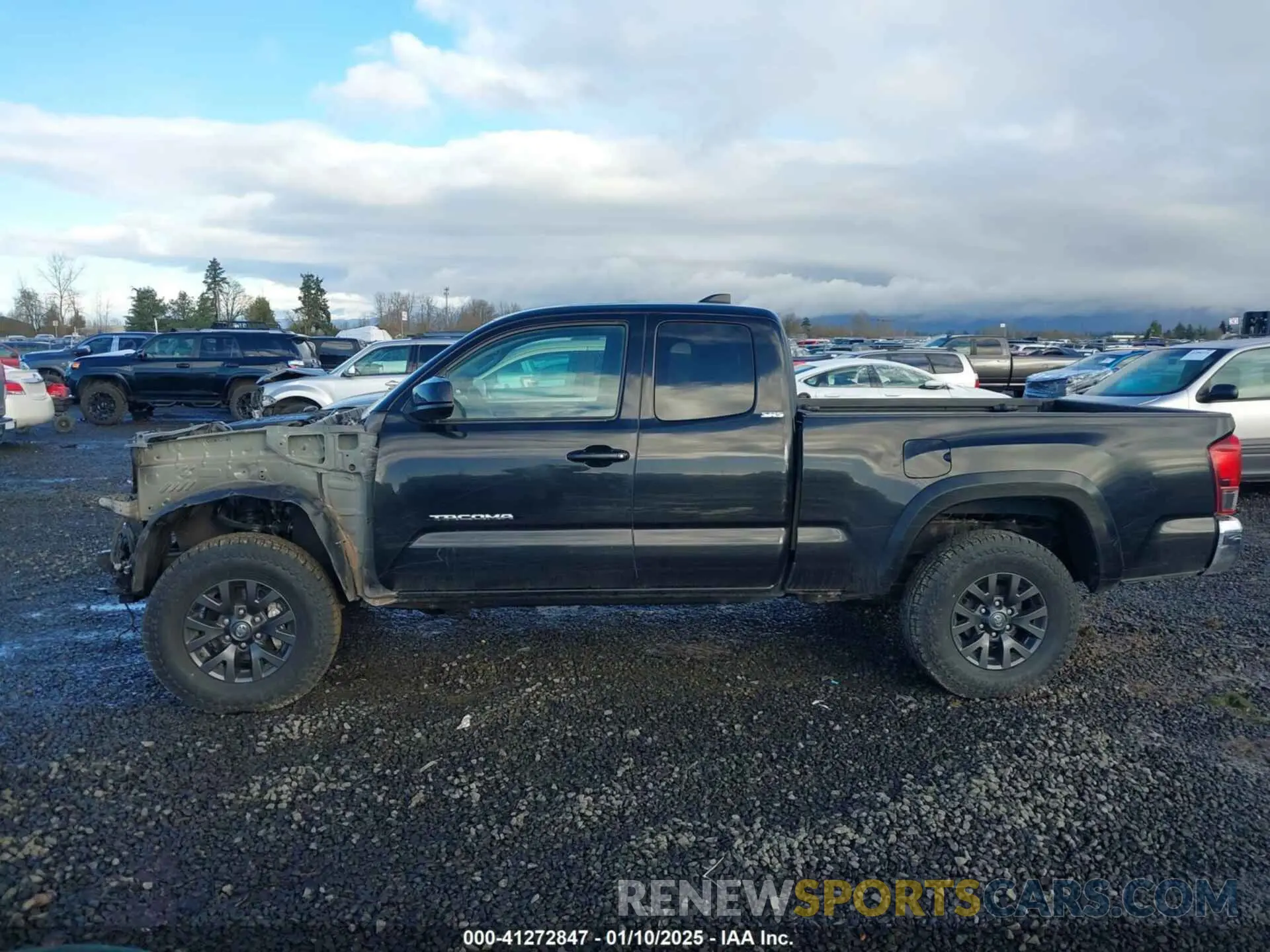 15 fotografías del automóvil dañado 3TYSZ5AN3NT076472 TOYOTA TACOMA 2022