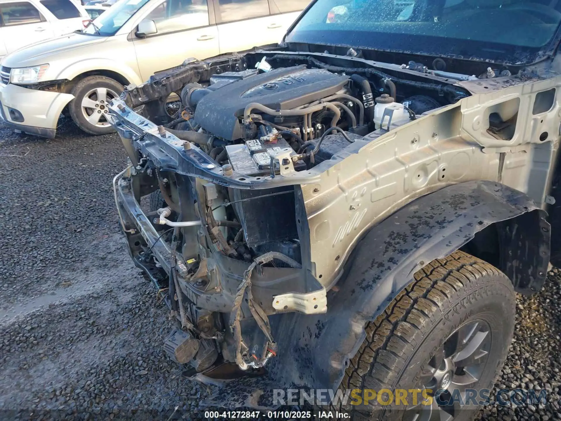 19 fotografías del automóvil dañado 3TYSZ5AN3NT076472 TOYOTA TACOMA 2022