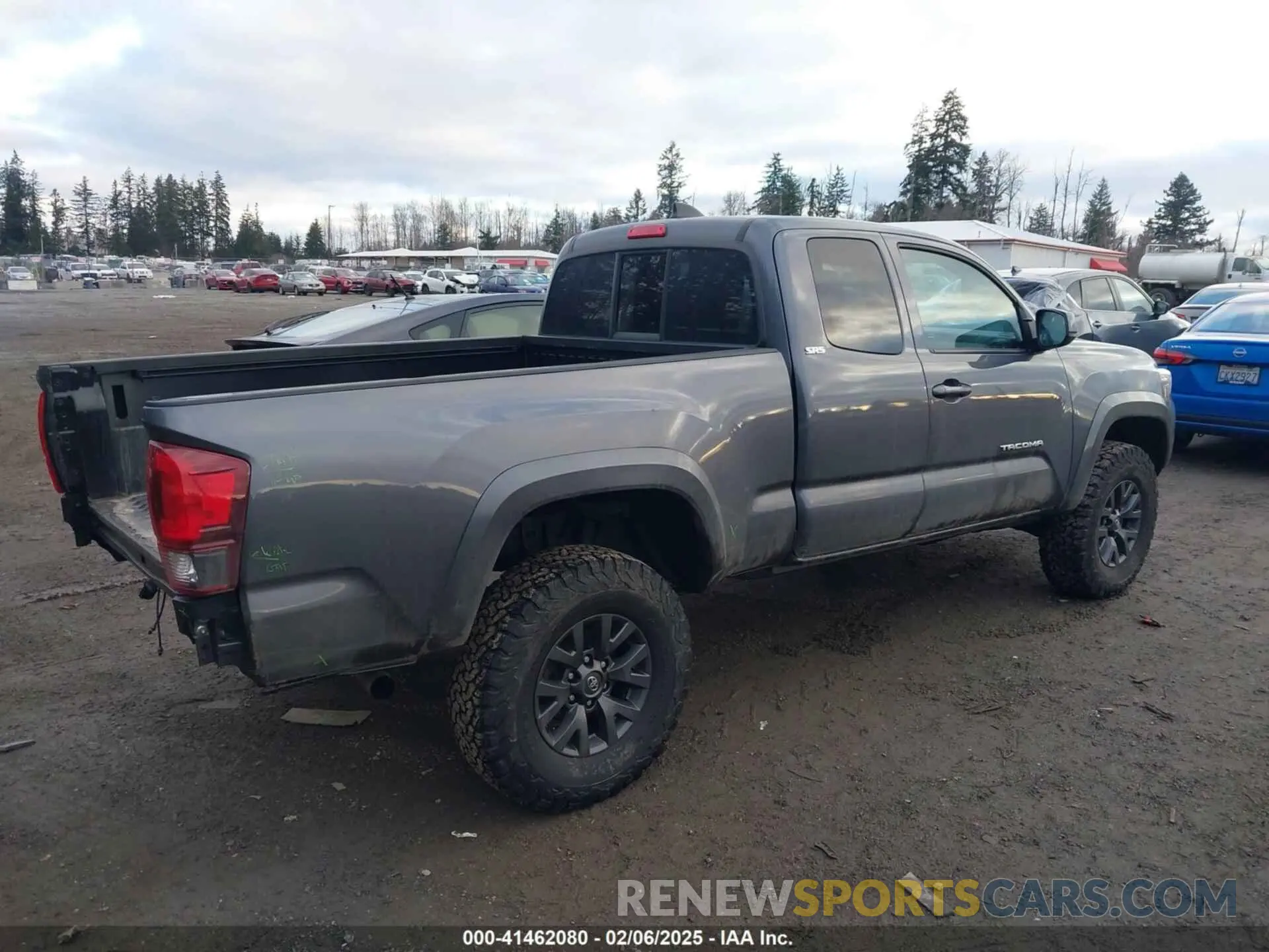 4 fotografías del automóvil dañado 3TYSZ5AN3NT085494 TOYOTA TACOMA 2022
