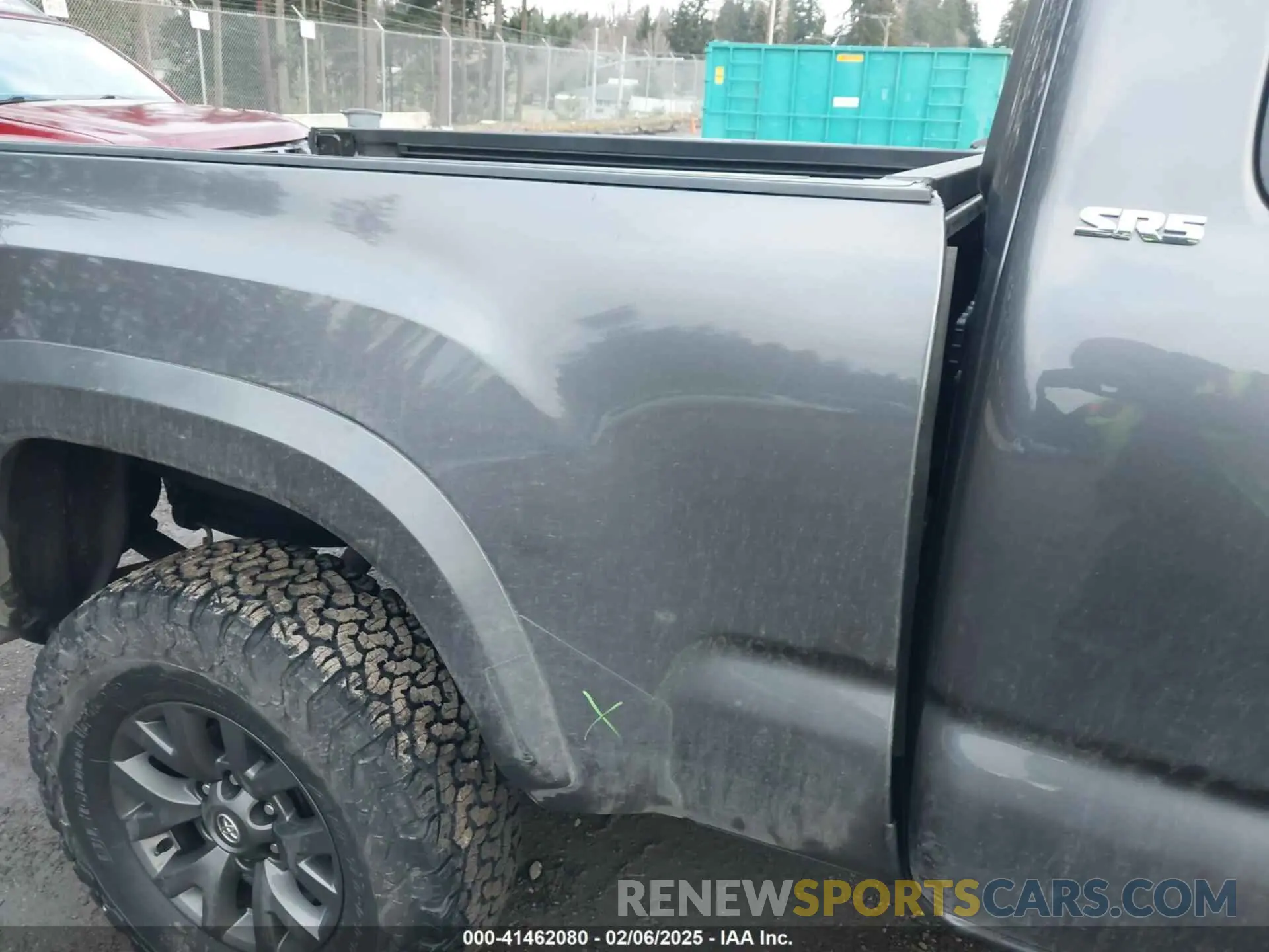 6 fotografías del automóvil dañado 3TYSZ5AN3NT085494 TOYOTA TACOMA 2022
