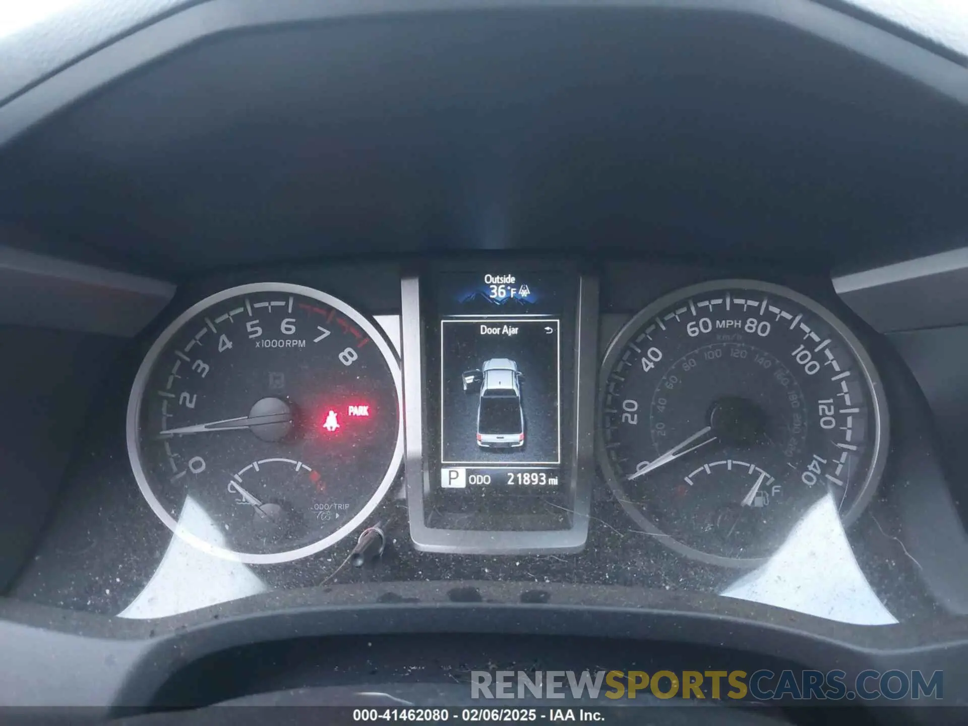 7 fotografías del automóvil dañado 3TYSZ5AN3NT085494 TOYOTA TACOMA 2022
