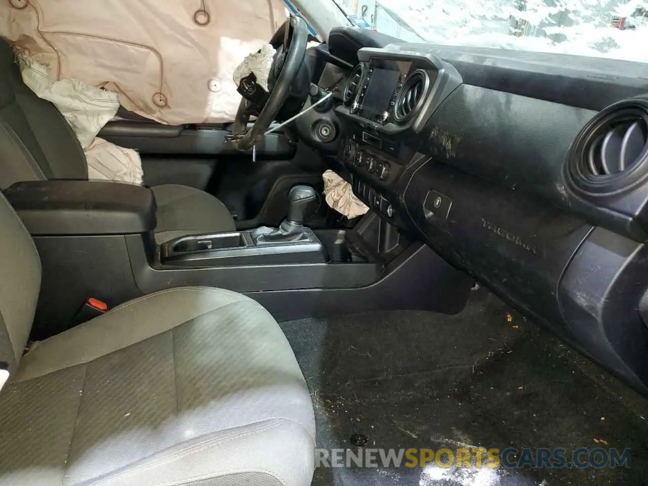 7 fotografías del automóvil dañado 3TYSZ5AN5NT062282 TOYOTA TACOMA 2022