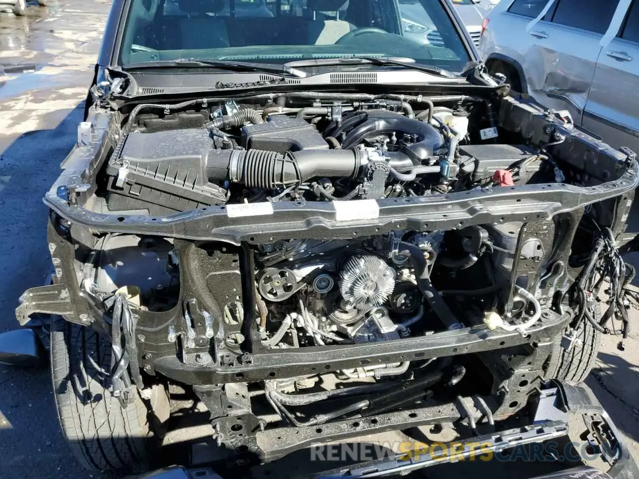 7 fotografías del automóvil dañado 3TYSZ5AN5NT065621 TOYOTA TACOMA 2022