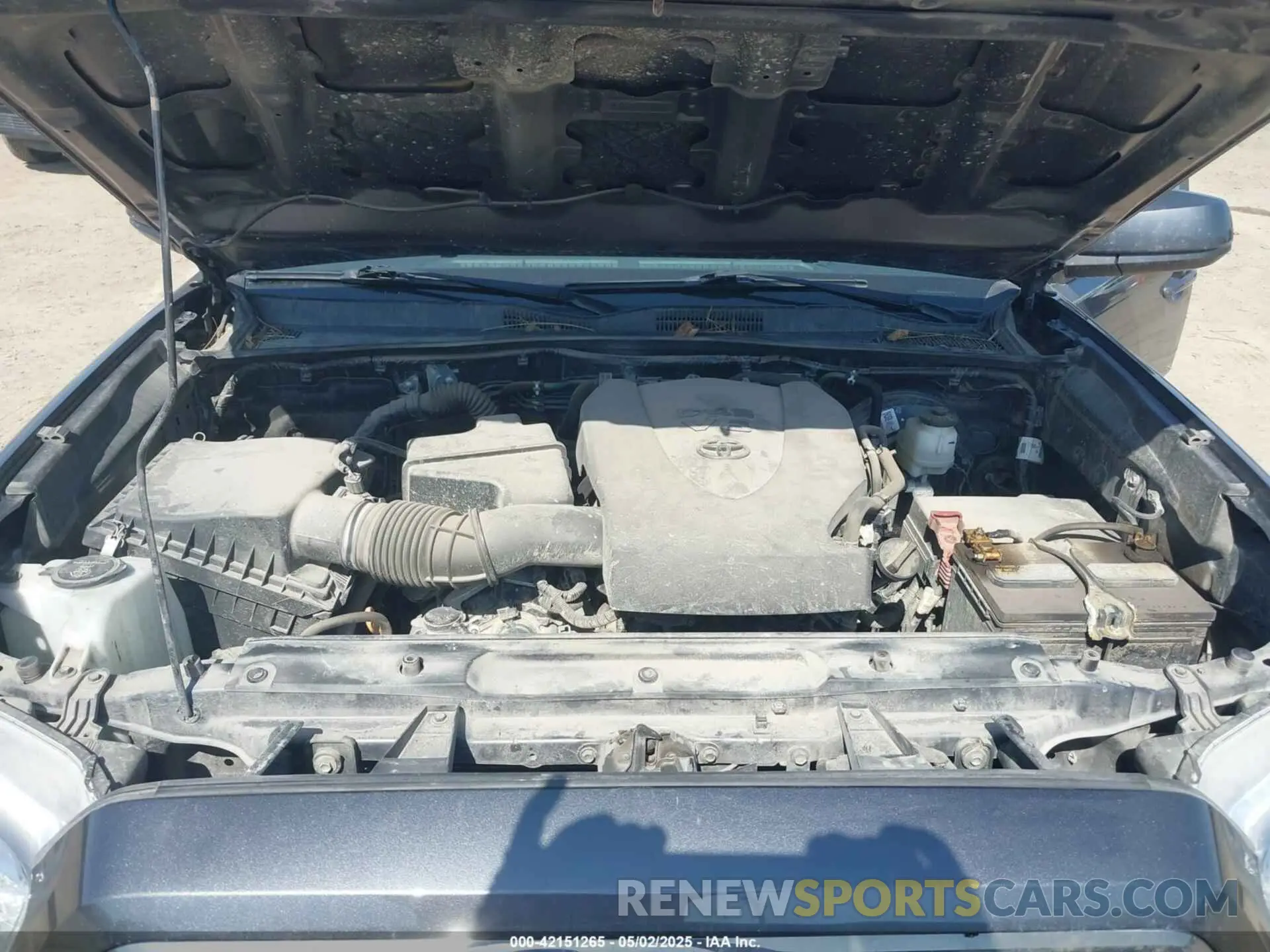 10 fotografías del automóvil dañado 3TYSZ5AN6NT084565 TOYOTA TACOMA 2022