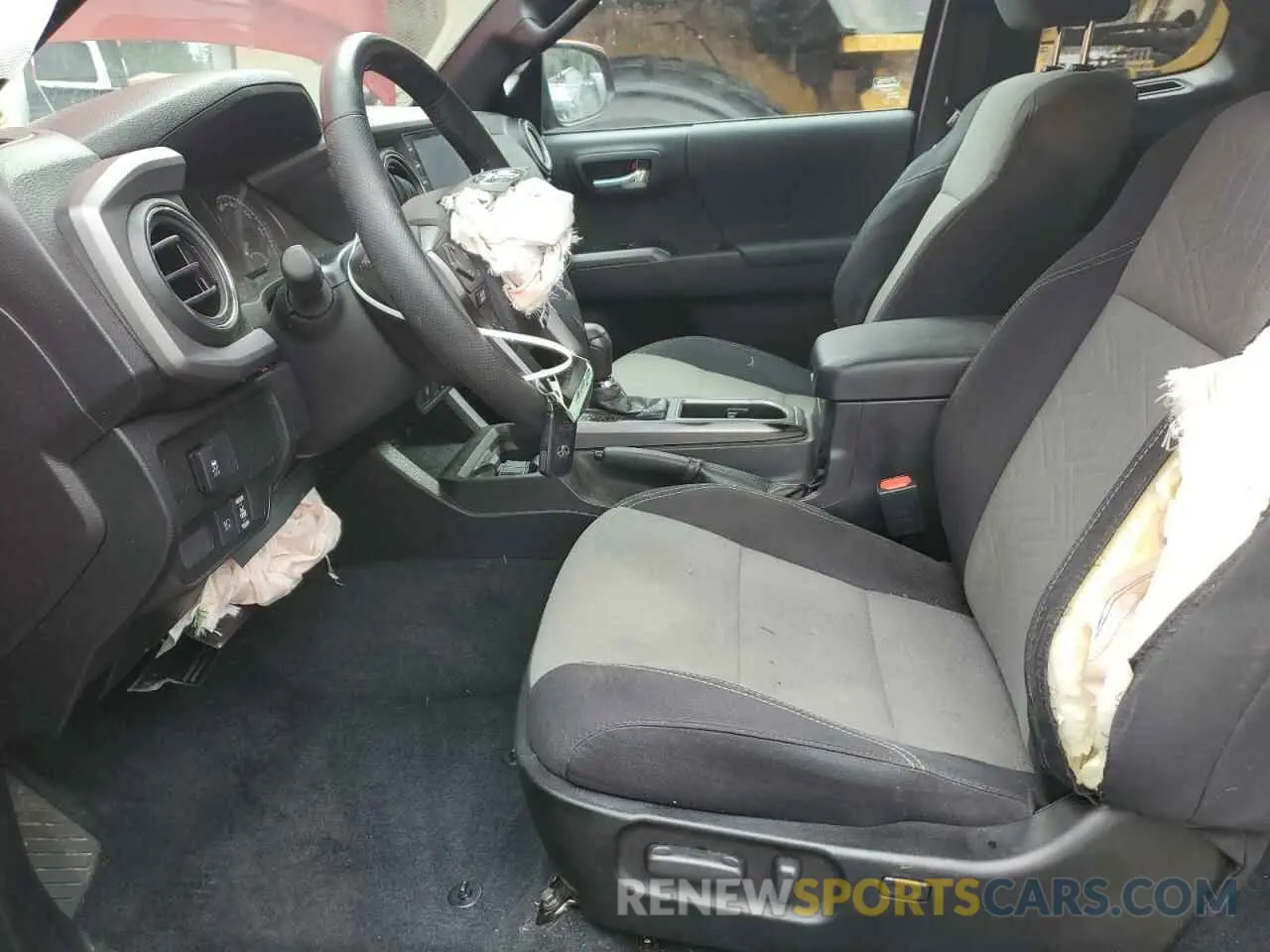 7 fotografías del automóvil dañado 3TYSZ5AN7NT056726 TOYOTA TACOMA 2022