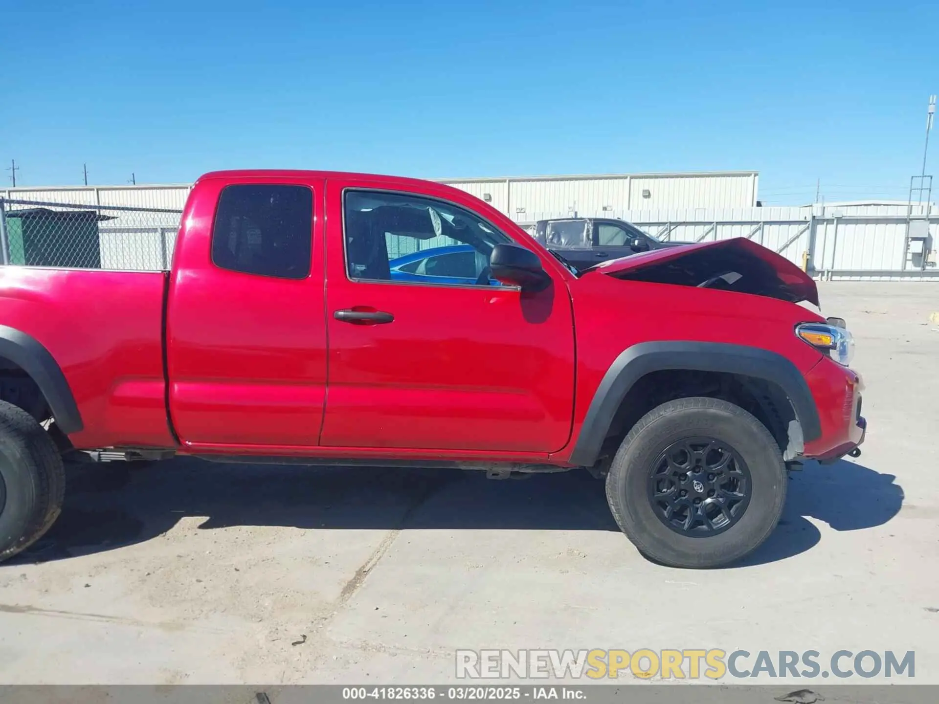 14 fotografías del automóvil dañado 3TYSZ5AN7NT092318 TOYOTA TACOMA 2022
