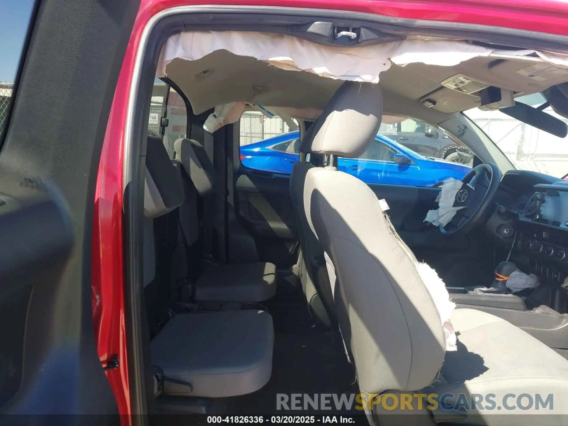 8 fotografías del automóvil dañado 3TYSZ5AN7NT092318 TOYOTA TACOMA 2022