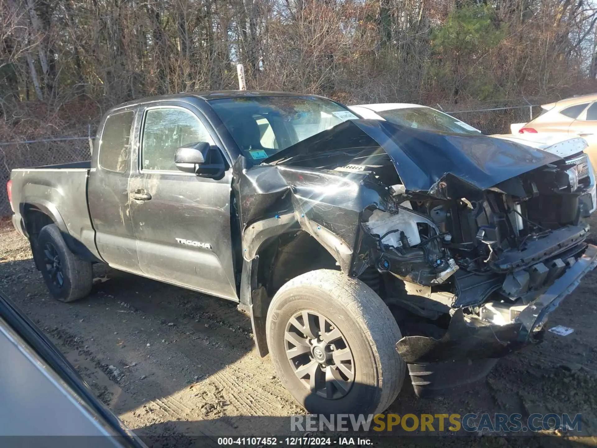 13 fotografías del automóvil dañado 3TYSZ5AN8NT086169 TOYOTA TACOMA 2022