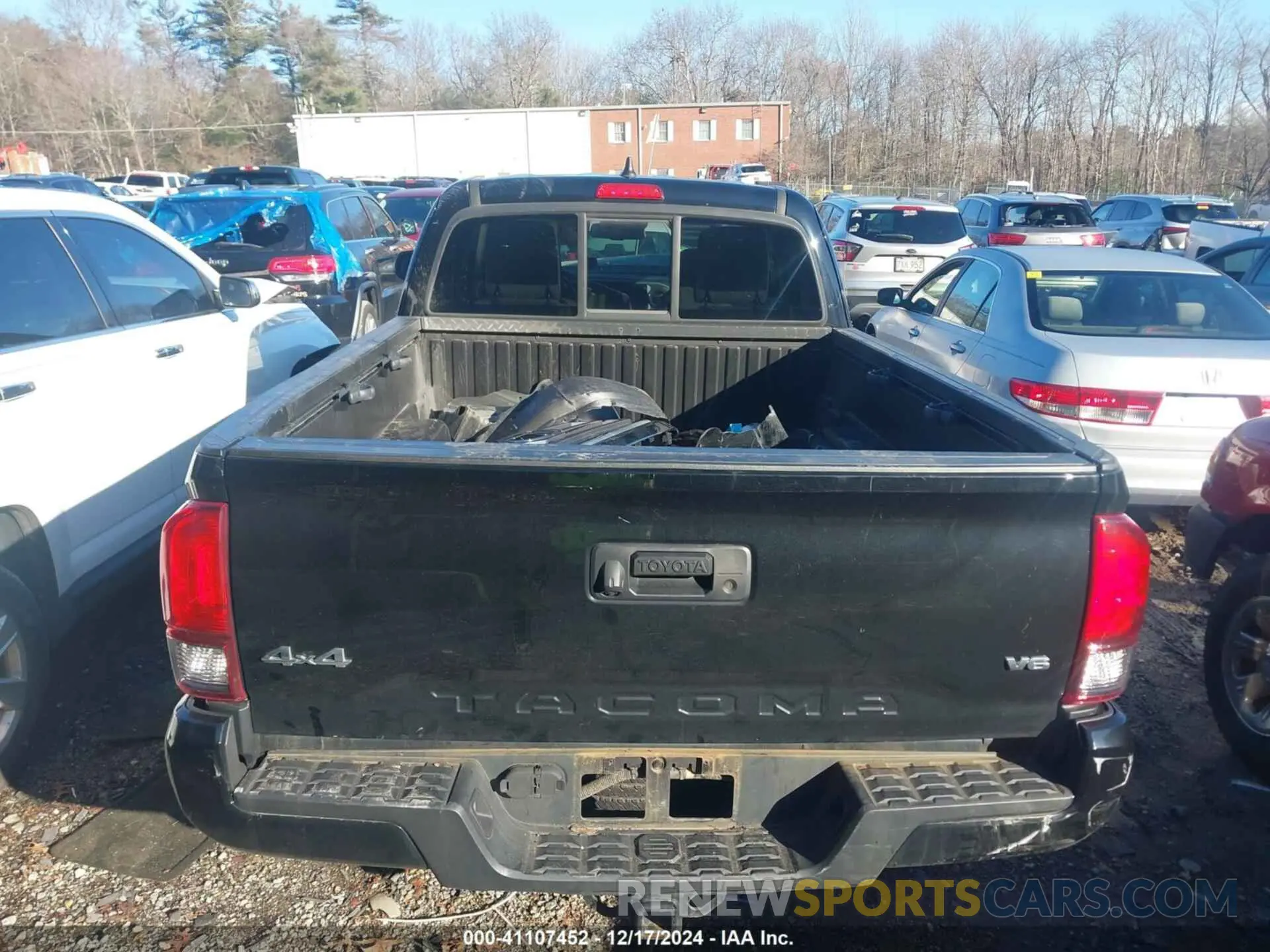 16 fotografías del automóvil dañado 3TYSZ5AN8NT086169 TOYOTA TACOMA 2022