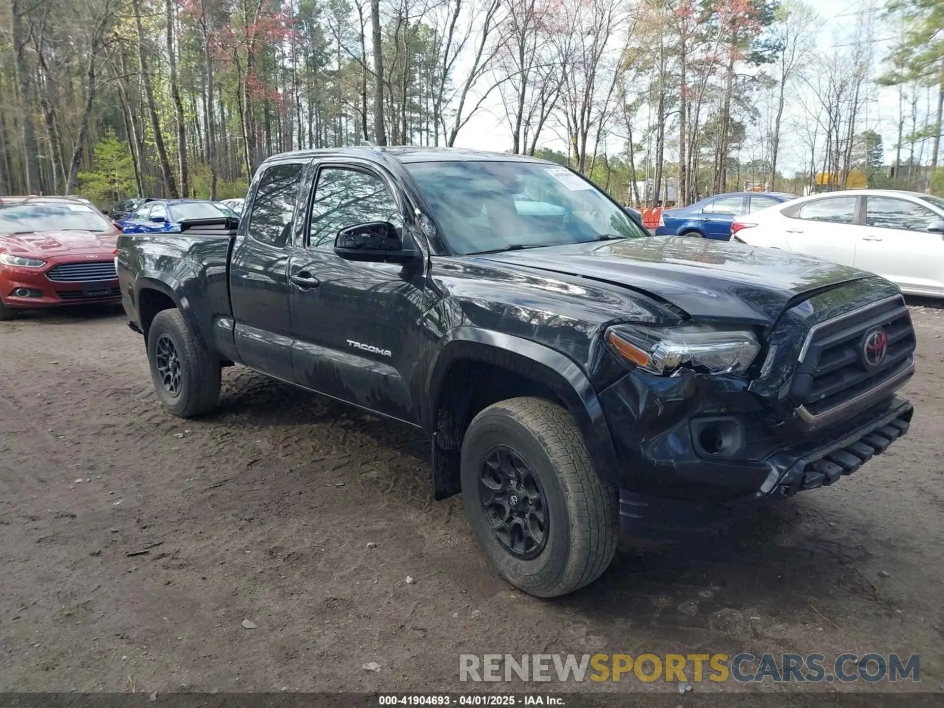 1 fotografías del automóvil dañado 3TYSZ5AN8NT093249 TOYOTA TACOMA 2022