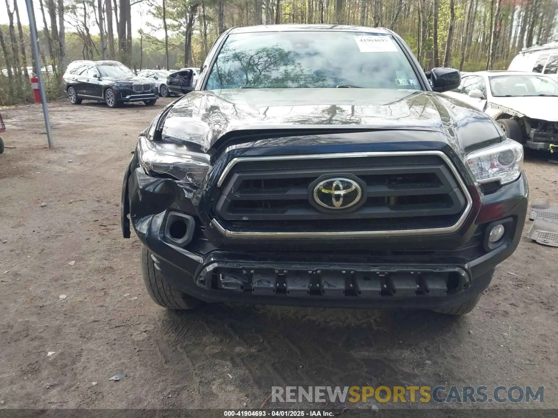 12 fotografías del automóvil dañado 3TYSZ5AN8NT093249 TOYOTA TACOMA 2022