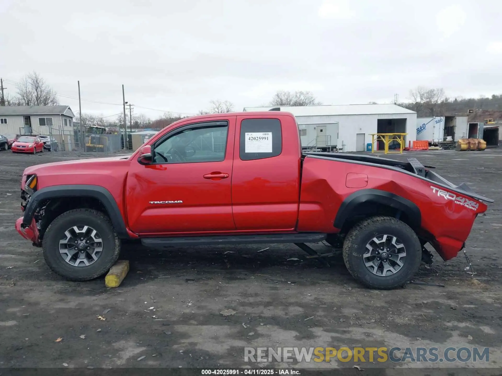 13 fotografías del automóvil dañado 3TYSZ5AN9NT074371 TOYOTA TACOMA 2022