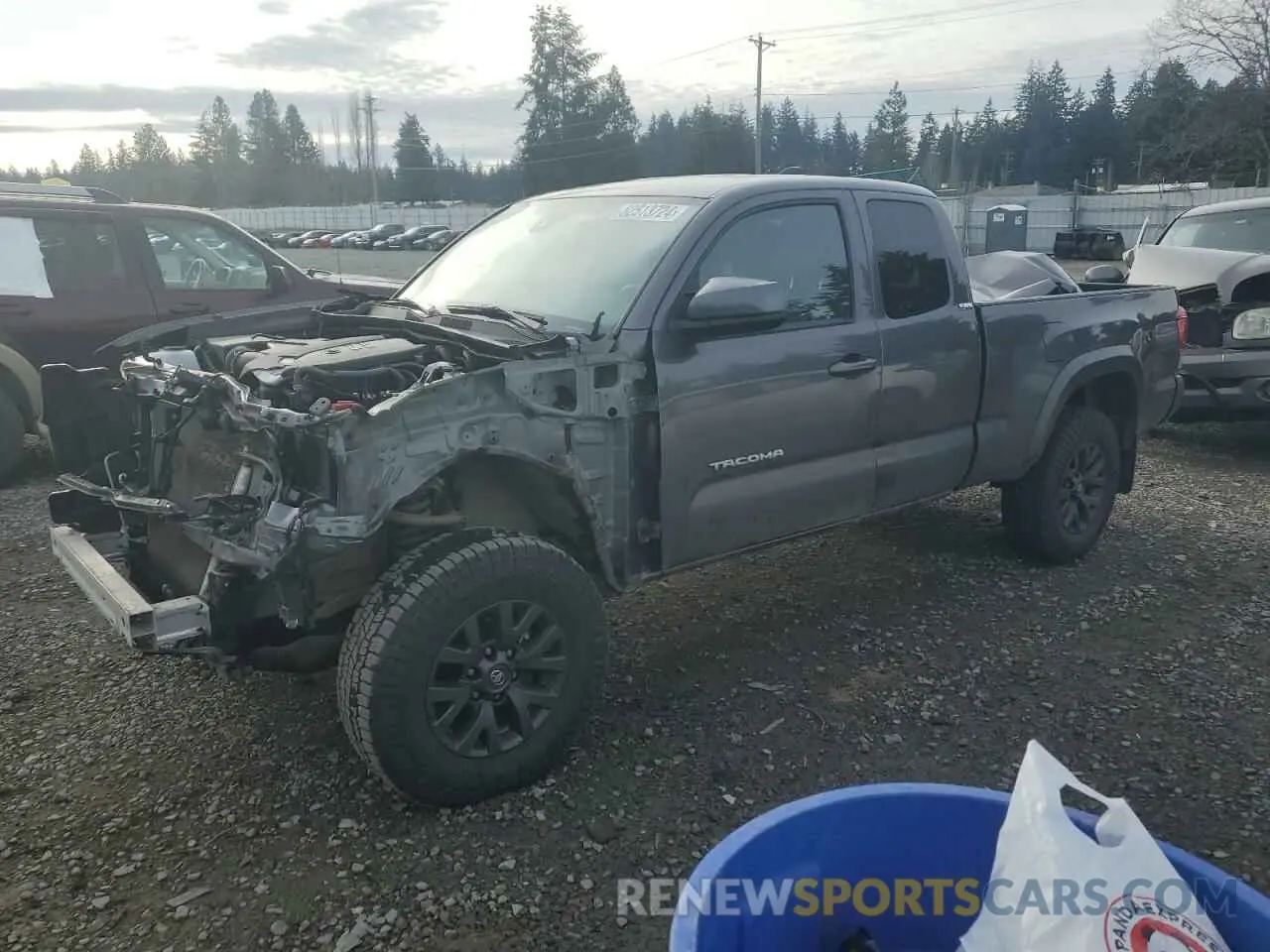 1 fotografías del automóvil dañado 3TYSZ5ANXNT083242 TOYOTA TACOMA 2022