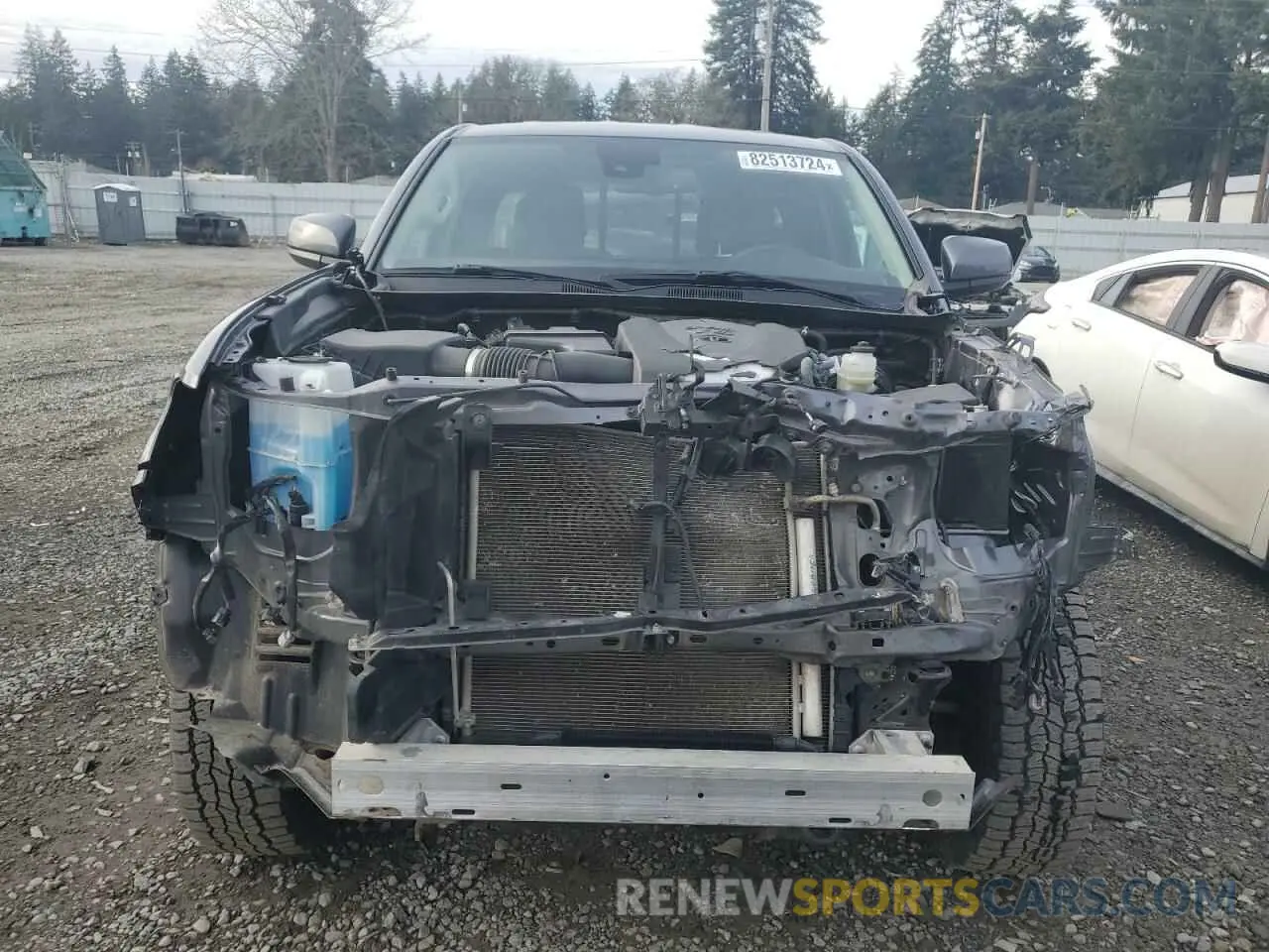 5 fotografías del automóvil dañado 3TYSZ5ANXNT083242 TOYOTA TACOMA 2022