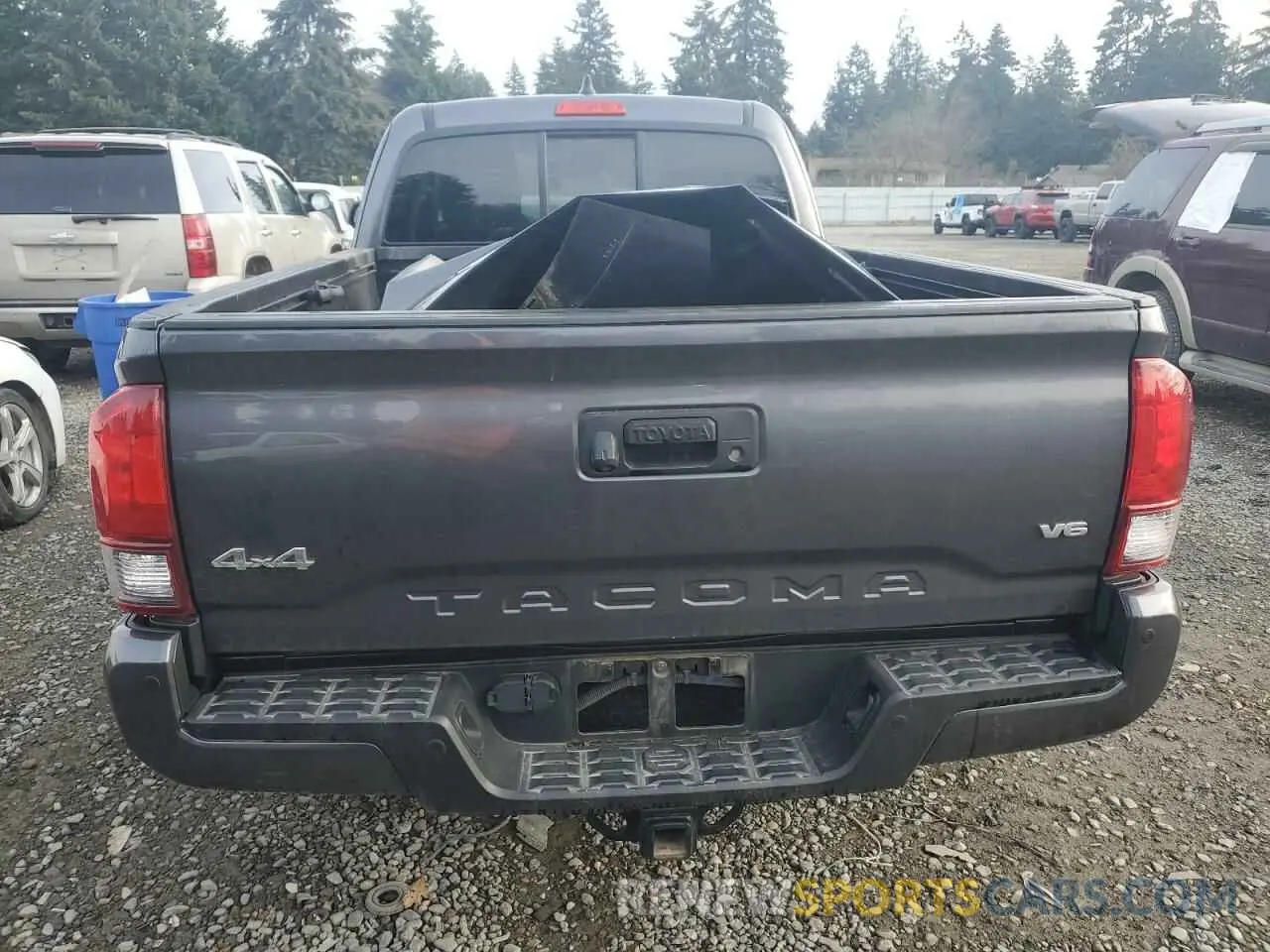 6 fotografías del automóvil dañado 3TYSZ5ANXNT083242 TOYOTA TACOMA 2022
